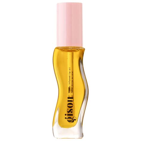 gisou honey lip oil.